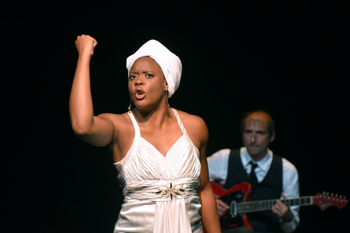 Portait de Ludmilla en Nina Simone